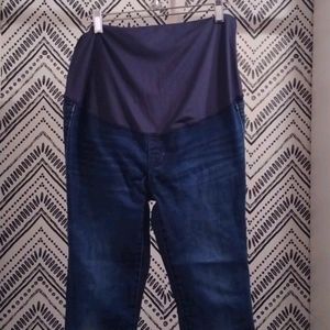 J. Crew maternity jeans. Size 27. Small.